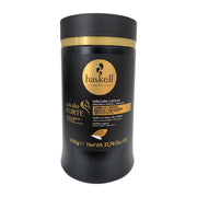 Pote preto de 900 g da Máscara Capilar Haskell Cavalo Forte com biotina, pantenol e queratina
