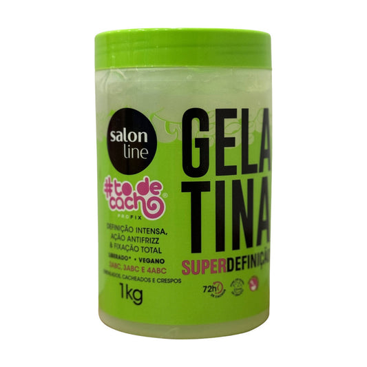 Gelatina Salon Line #todecacho Super Definição 1kg - Antifrizz e Fixação 72h