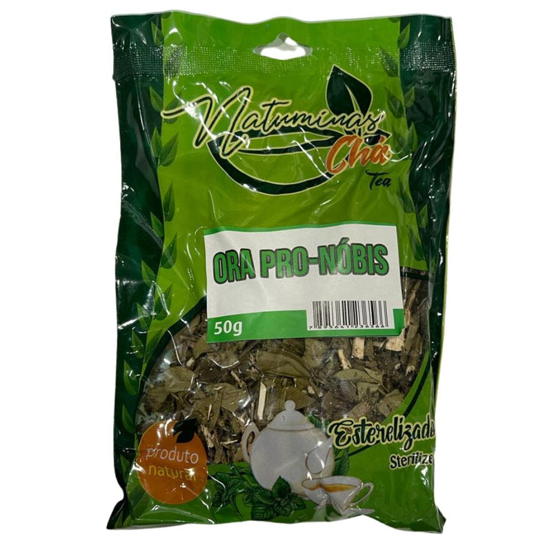 Embalagem de Chá de Ora-Pro-Nóbis Natuminas 50 g
