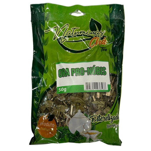Embalagem de Chá de Ora-Pro-Nóbis Natuminas 50 g