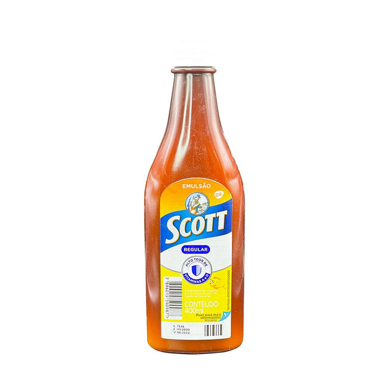 Emulsão Scott Tradicional – Óleo de Fígado de Bacalhau