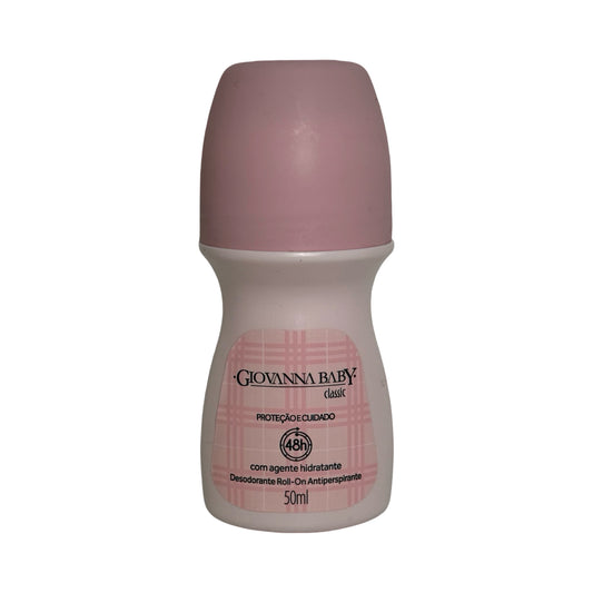 Giovanna Baby Classic Roll-On Deodorant – 48h Protection & Hydration (50ml)