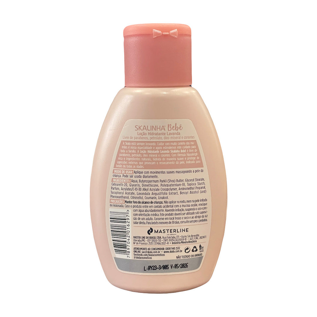 Skalinha Bebé Loção Hidratante Lavanda 200ml