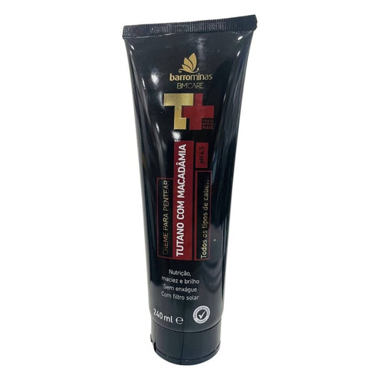 Creme para Pentear Barrominas Tutano com Macadâmia 240ml – Nutrição Sem Enxágue