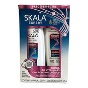 Caixa do Kit Skala Bomba de Vitaminas Shampoo + Condicionador, 2 x 325ml