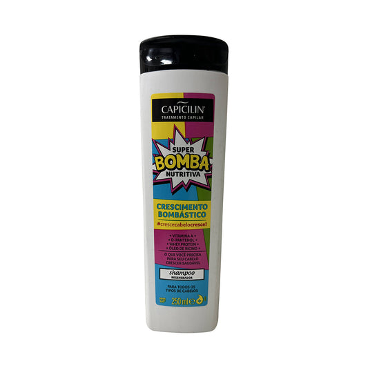 Capicilin Shampoo Regenerador Super Bomba Nutritiva 250ml