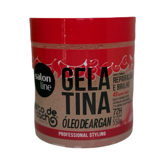 Salon Line #TôDeCacho Gelatina Óleo de Argan – Repair & Shine (550g)