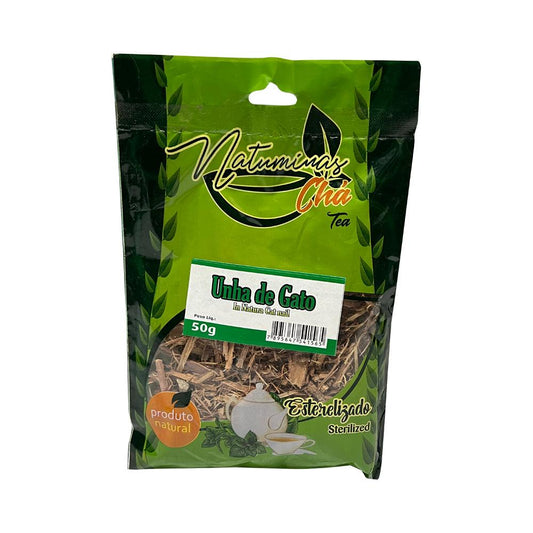Natuminas Cha Unha de Gato Brazilian Herbal Tea - Natural Detox & Wellness Support 50g