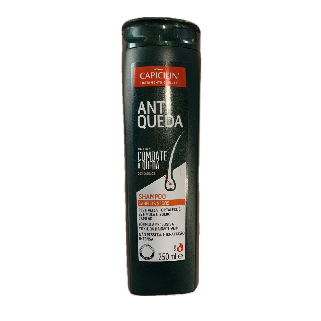Shampoo Antiqueda Capicilin para Cabelos Secos  250ml