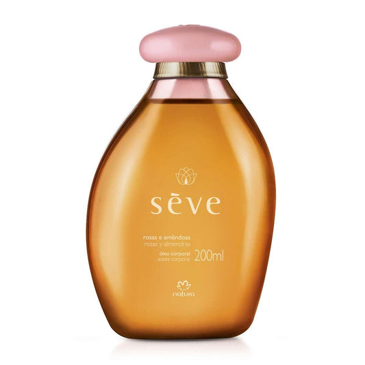 Óleo Corporal Hidratante Natura Sève Rosas e Amêndoas – 200ml