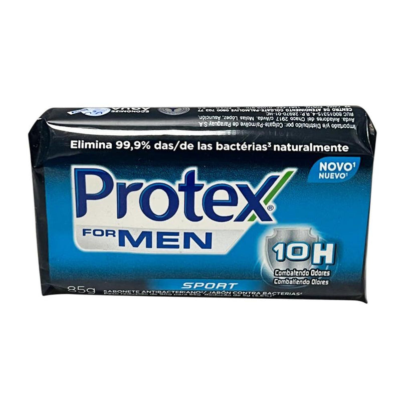 Sabonete Protex For Men Sport 10H 85g, embalagem azul