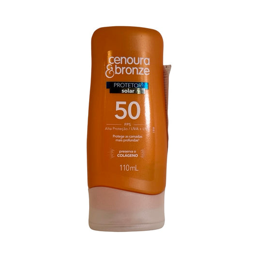 Cenoura & Bronze - Protetor Solar 50 FPS 110ml