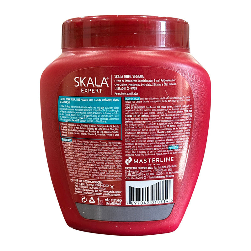 Creme de Tratamento Skala Expert Potão do Amor 2 em 1, 1kg – imagem 2