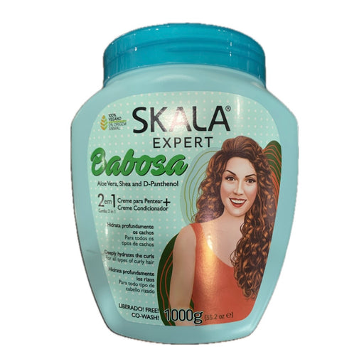 Pote de Creme de Tratamento Skala Expert Babosa 2 em 1, 1kg