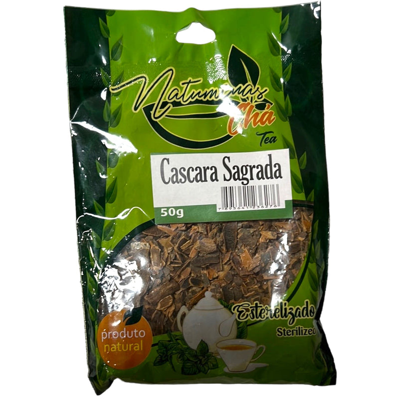 Embalagem de Chá de Cáscara-Sagrada Natuminas 50 g