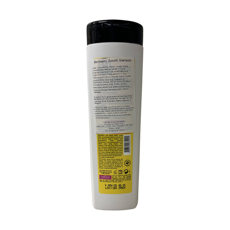 Capicilin Shampoo Regenerador Super Bomba Nutritiva 250ml