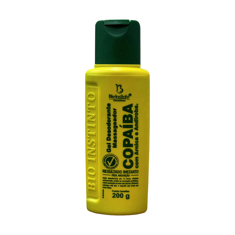 Gel Massageador de Copaíba Bio Instinto – 200g