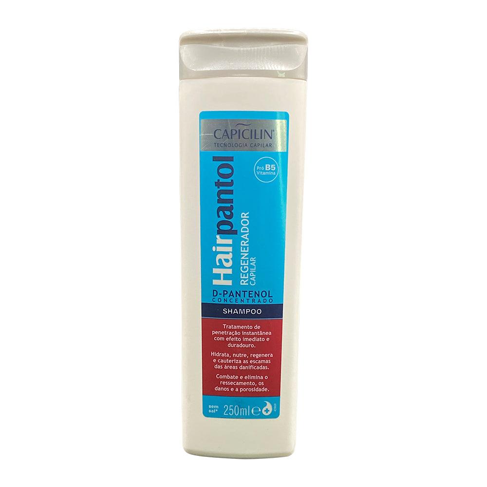 Capicilin Hairpantol Shampoo 250mL – D-Panthenol Shampoo for Dry, Damaged Hair