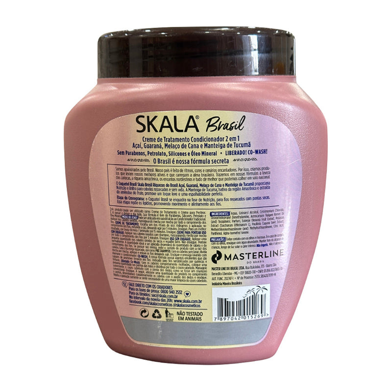 Creme de Tratamento Skala Coquetel Brasil 2 em 1, 1kg – imagem 2