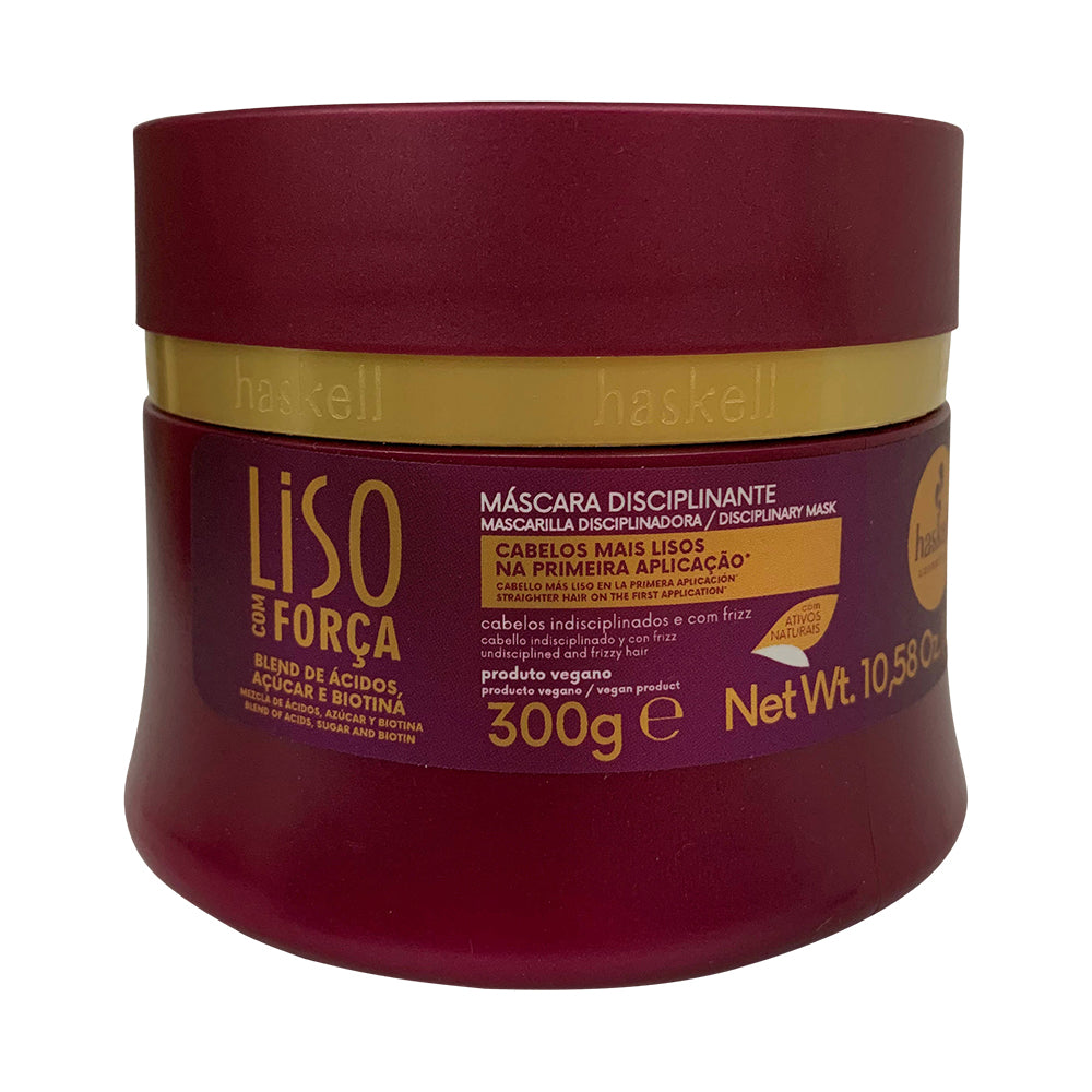 Haskell Mascara Capilar  Liso com Força 300g