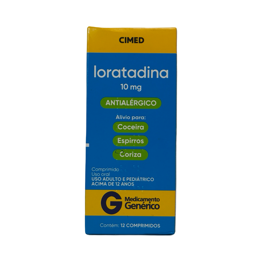 Loratadine 10mg Allergy Relief Tablets – 12 Count