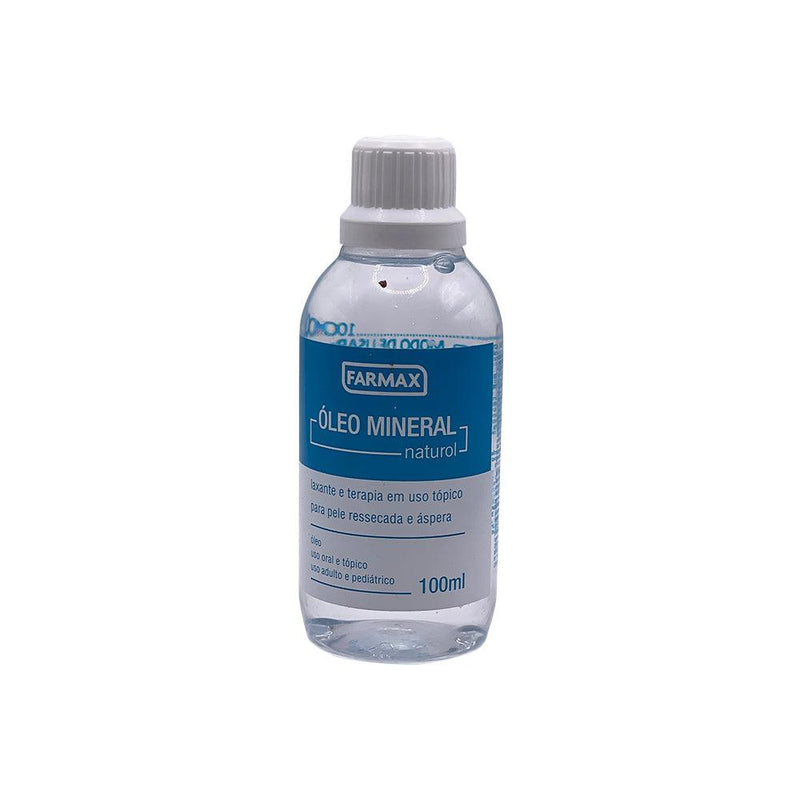 Frasco de Óleo Mineral Farmax 100 ml