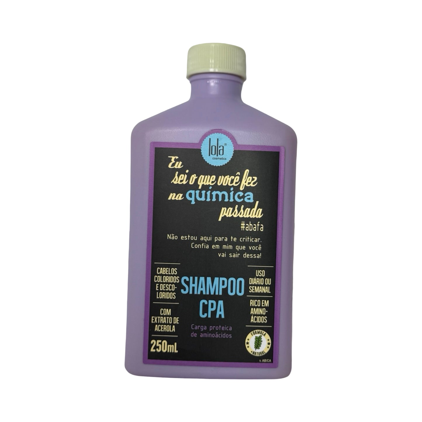 Lola Cosmetics “Eu Sei o Que Você Fez na Química Passada” Shampoo CPA – Protein Repair & Strength (250ml)