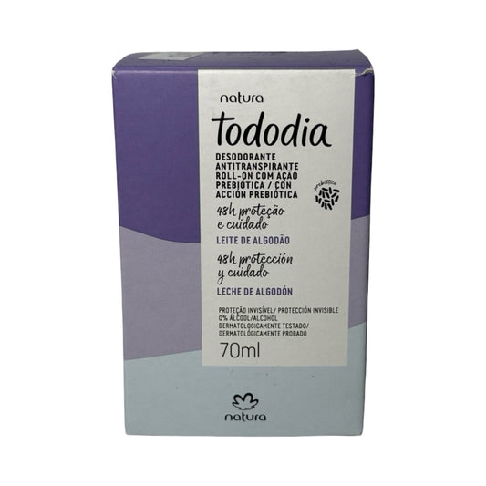 Desodorante Roll-on Tododia Leite de Algodao 70mL