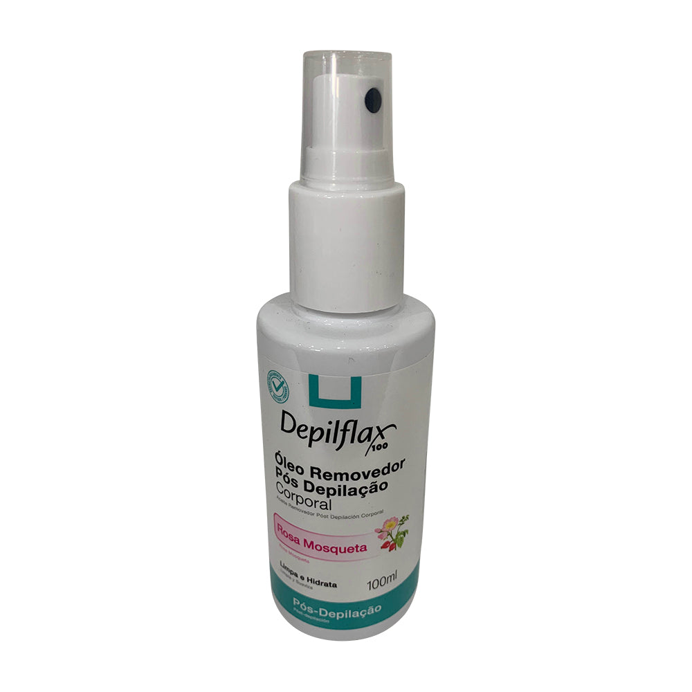 Depilflax Oleo Removedor Pos Depilação Rosa Mosqueta 100ml