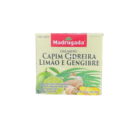 Cha Capim Cidreira,Limao e Gengibre 10g