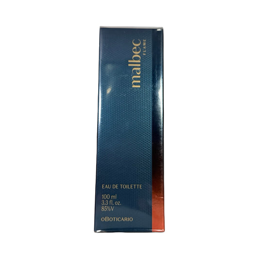 Malbec Flame Eau de Toilette 100ml – O Boticário | Warm Spicy Woody Men’s Fragrance