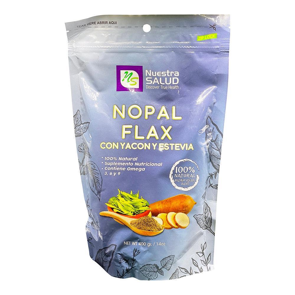 Nopal Flax - Yacon e Estevia 400g