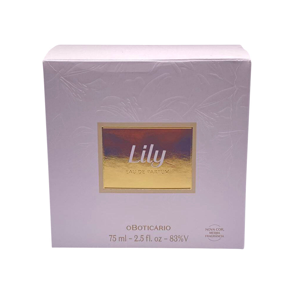 Lily Eau de Parfum oBoticário 75ml