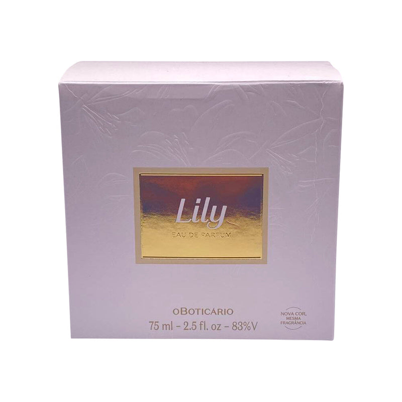 Lily Eau de Parfum oBoticário 75ml