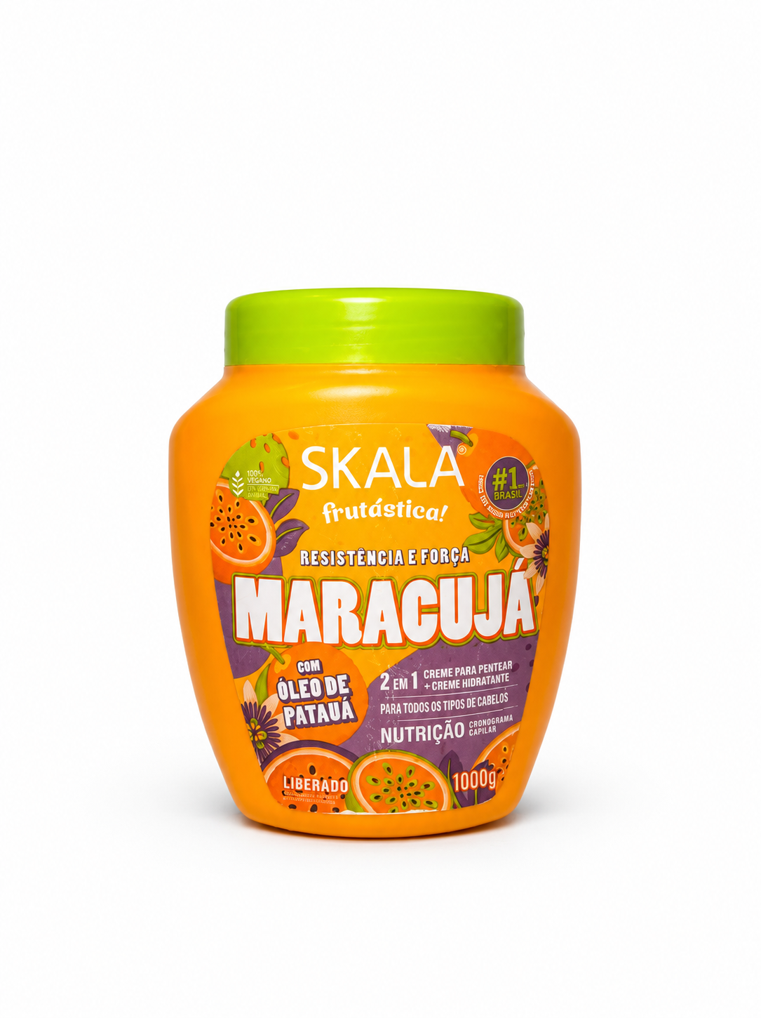 Creme de Tratamento Skala Frutástica Maracujá 2 em 1 com Óleo de Patauá – 1kg