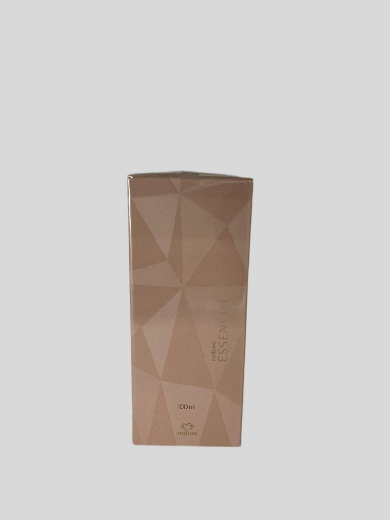 Caixa do perfume Natura Essencial Feminino 100 ml, embalagem rosé