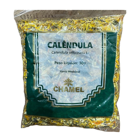Chá de Calêndula Chamel 100% Natural (Calendula officinalis L.) – 30g