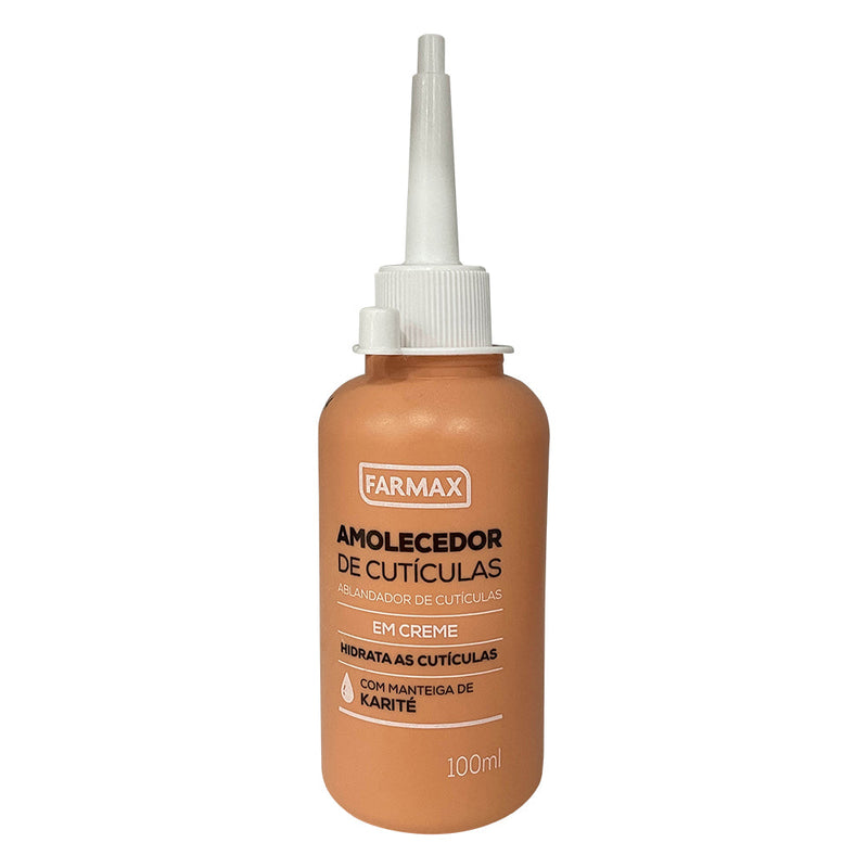 Pote de Amolecedor de Cutículas Farmax em creme 100 ml