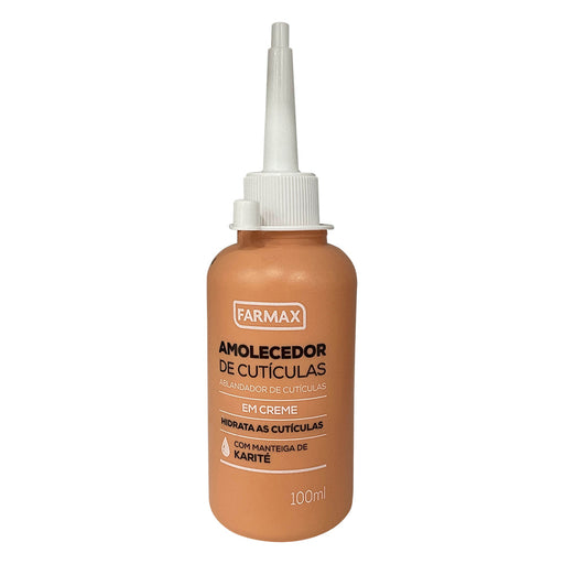 Pote de Amolecedor de Cutículas Farmax em creme 100 ml