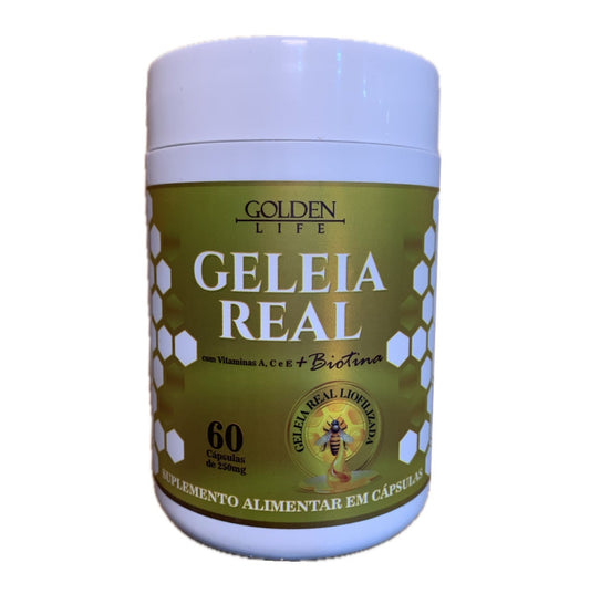 Golden Life - Geleia Real - Cápsulas 250mg (60 cap.)