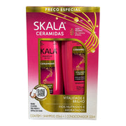 Caixa do Kit Skala Expert Ceramidas Shampoo + Condicionador, 2 x 325ml