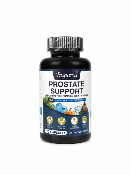 Buporai Prostate Support – Suplemento para Próstata 120 Cápsulas