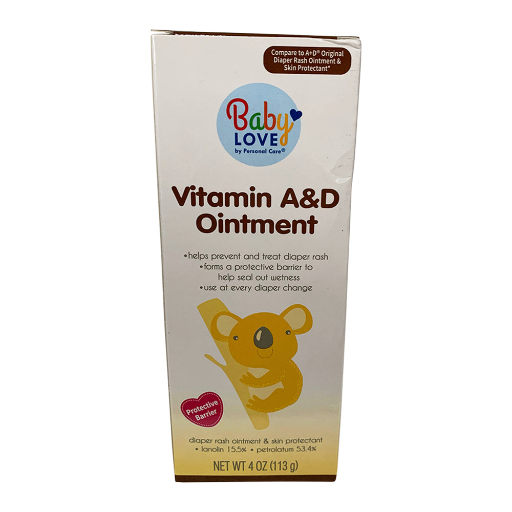 Baby Love Pomada Protetora Vitamina A e D 113g