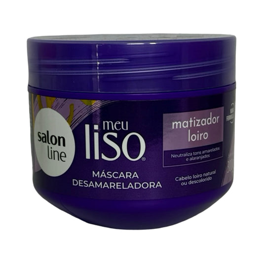 Salon Line Meu Liso Máscara Desamareladora (300g)