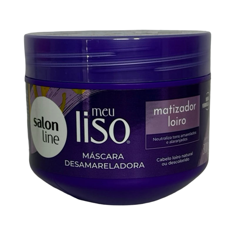 Salon Line Meu Liso Máscara Desamareladora (300g)