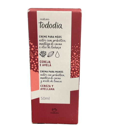 Natura Tododia Creme para Pés Cereja e Avelã 50ml