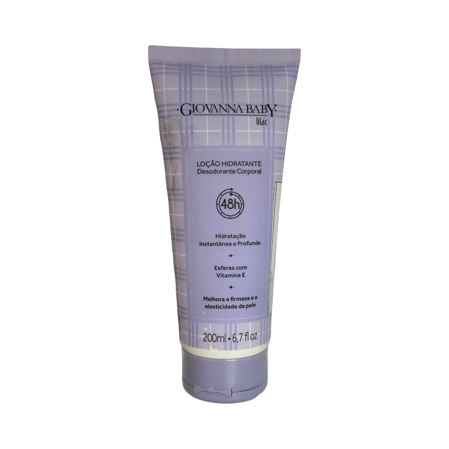 Loção Hidratante Giovanna Baby Lilac 48h com Vitamina E - 200ml