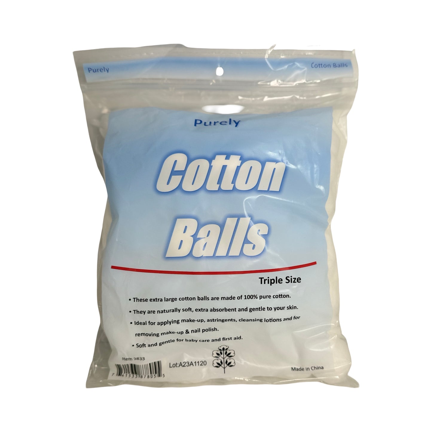 Purely Algodao - 100 Cotton Balls