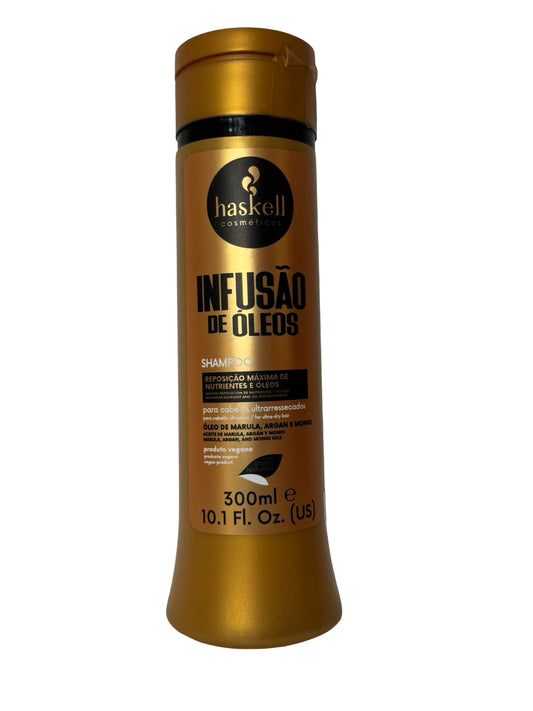 Haskell Infusão de Óleos Shampoo – Deep Nourishment & Hydration (300ml)