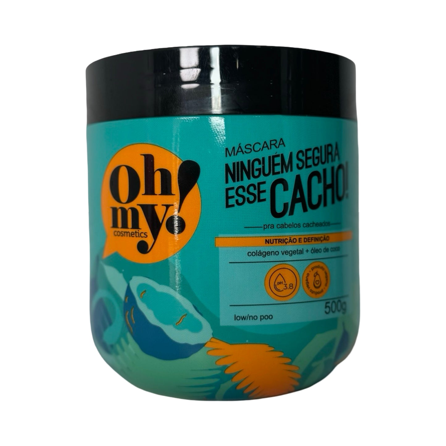 Oh My! “Ninguém Segura Esse Cacho!” Hair Mask – Deep Curl Nutrition & Definition (500g)